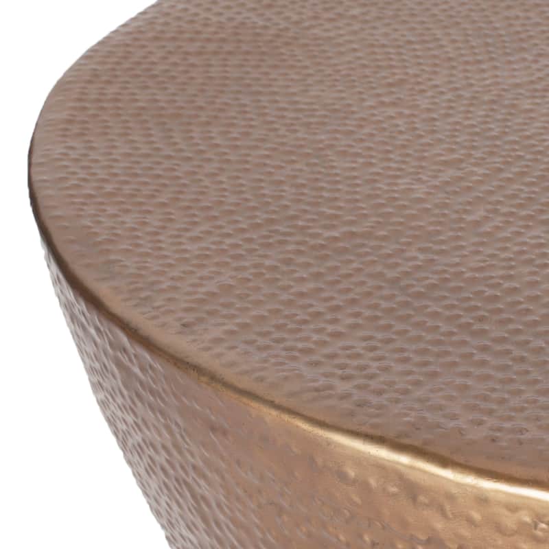 SAFAVIEH Carleen Drum Coffee Table - 24" W x 24" D x 16" H - 24Wx24Dx16H
