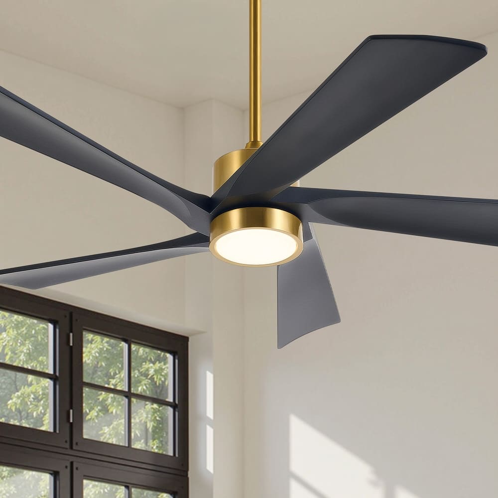 52" Ceiling Fan with Dimmable LED Lights