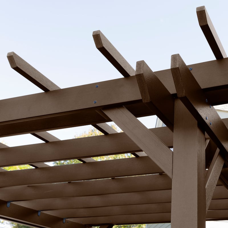 Highwood Bodhi 8 x 8 Recycled Plastic Pergola