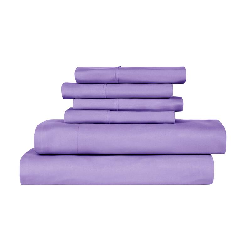Rayon from Bamboo 6Piece Luxury Sheet Set On Sale Bed Bath