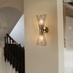 preview thumbnail 18 of 30, 2-Light Black/Gold Wall Sconces 16 Inch Modern Wall Sconce - N/A