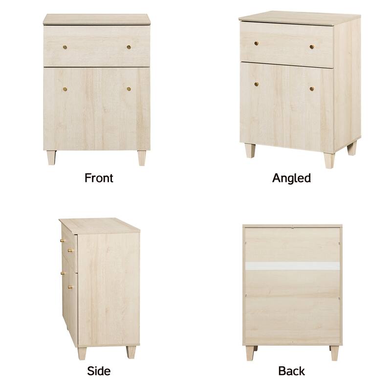 Sideboard Buffet Cabinet with Drawer and Door for Kitchen, Dining Room