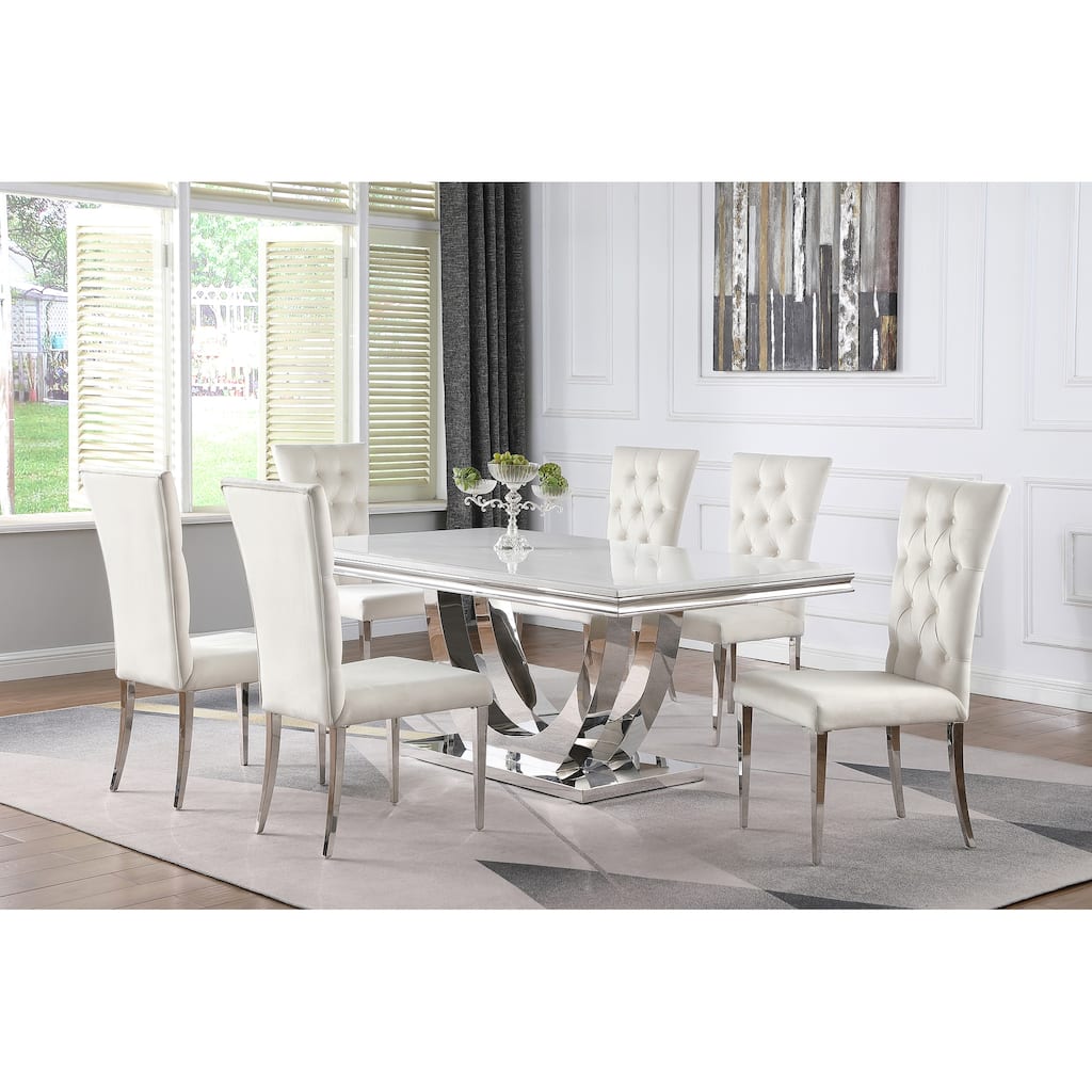 Allessandra 7-piece Rectangular Dining Room Set