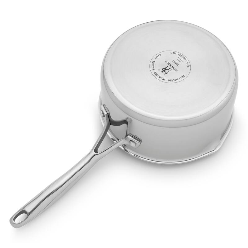 Henckels Legacy Stainless Steel Saucepan with Lid - 3-qt