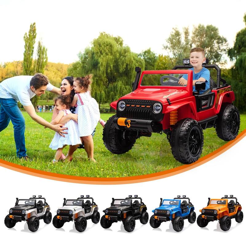 Ride on Car 12V Truck for Kids & Parents