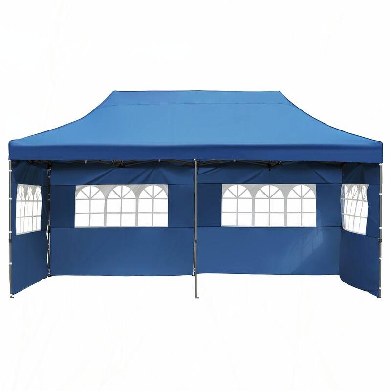 10x20 Pop Up Heavy Duty Party Tent,UV and Waterproof Protection