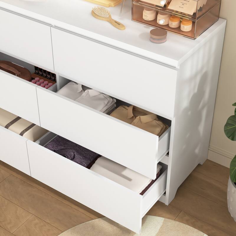 6 Drawers/9 Drawers Dresser for Bedroom, Chest Of Drawers Cabinet