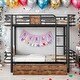 preview thumbnail 12 of 18, Twin XL over Twin XL Metal Modern Bunk Bed with MDF Board Guardrail and 2 Storage Drawers,Large Storage Space, Silver