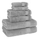 preview thumbnail 31 of 89, American Soft Linen Bekos 6 Piece Towel Set, 100% Cotton Bath Towel Set for Bathroom