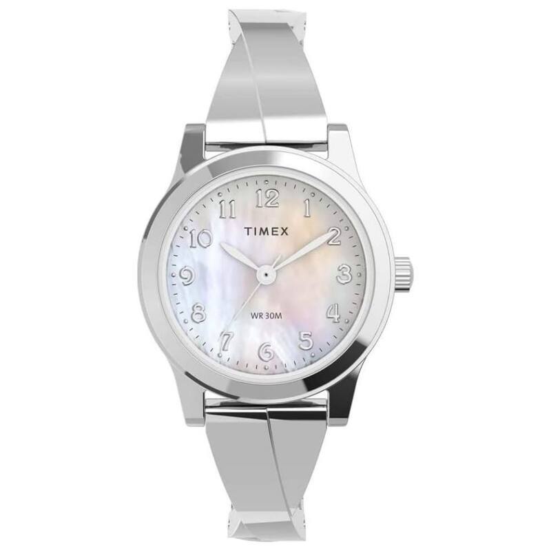 Timex Women's Pearl White Dial Watch - TW2V51200 - One Size