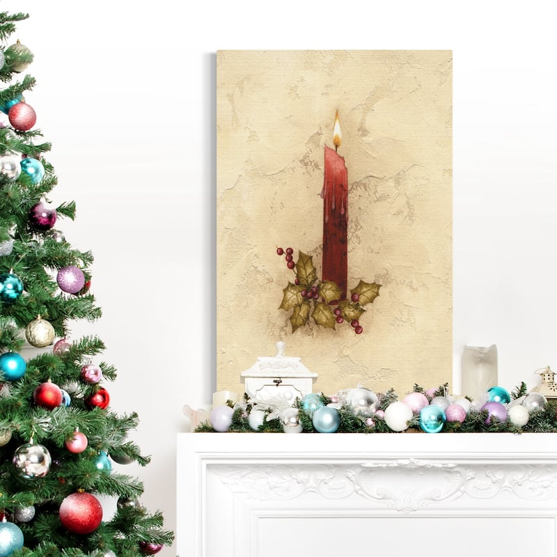 Candle-Premium Gallery Wrapped Canvas - Ready to Hang