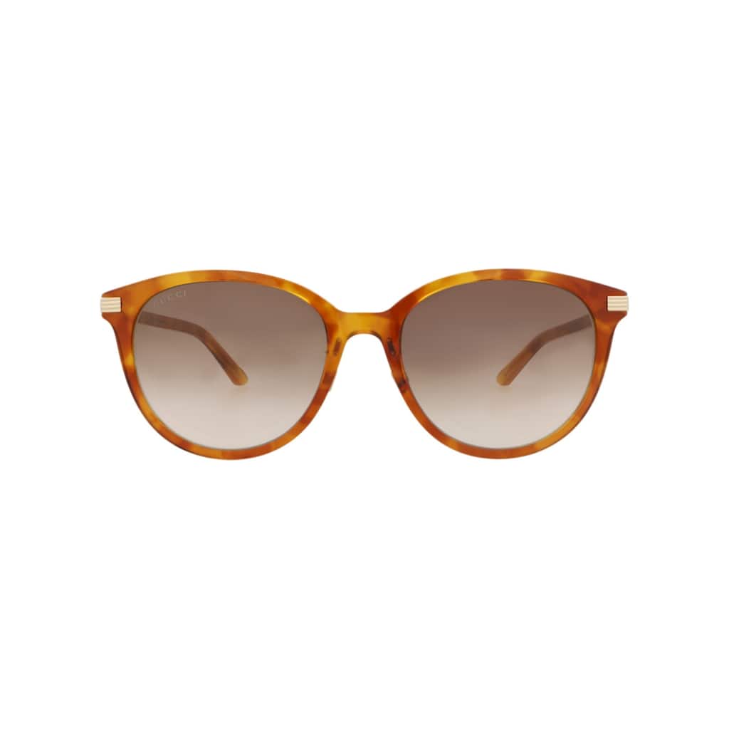Gucci Round-Frame Recycled Acetate Sunglasses