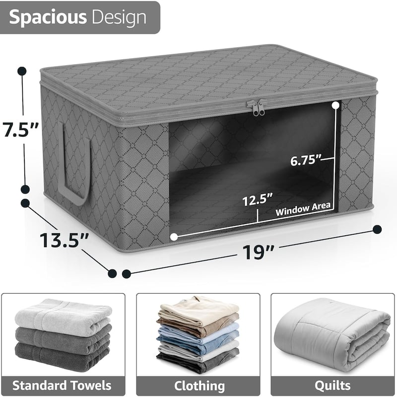 Storage Organize Bags (Single) - 13.5" L X 19" W X 7.5" H