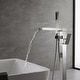 preview thumbnail 15 of 16, PROOX Waterfall bath Tub Filler with Hand Shower Faucet