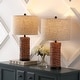 preview thumbnail 11 of 14, Enzo 25" Coastal Water Hyacinth LED Table Lamp, (Set of 2), by JONATHAN Y