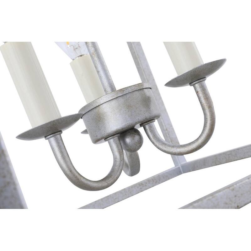 Bette 12-Inch 3-Light Pendant - Vintage Silver