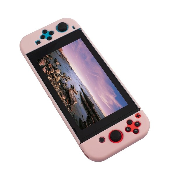 nintendo switch pink hard case
