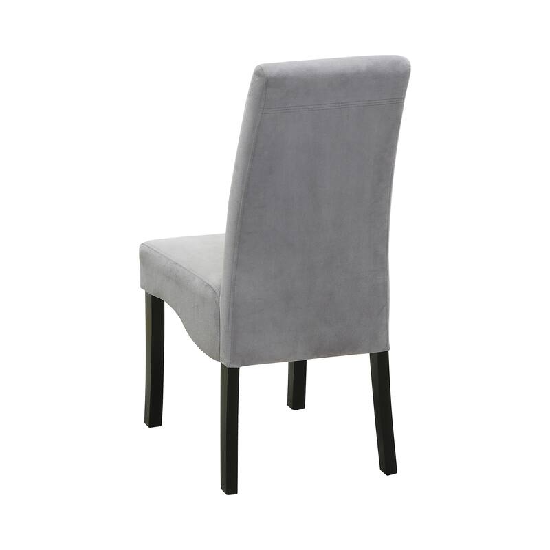 Ferrelo Grey and Black Upholstery Dining Chairs (Set of 6)