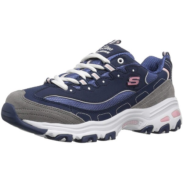 skechers memory foam lace up