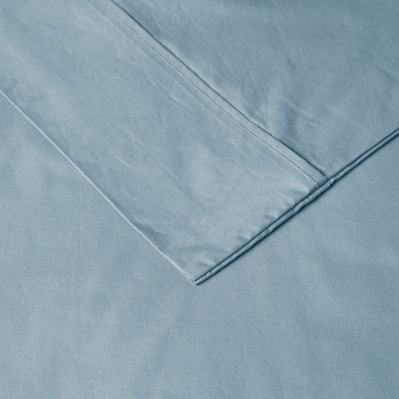 Madison Park 200 Thread Count Relaxed Cotton Percale Sheet Set