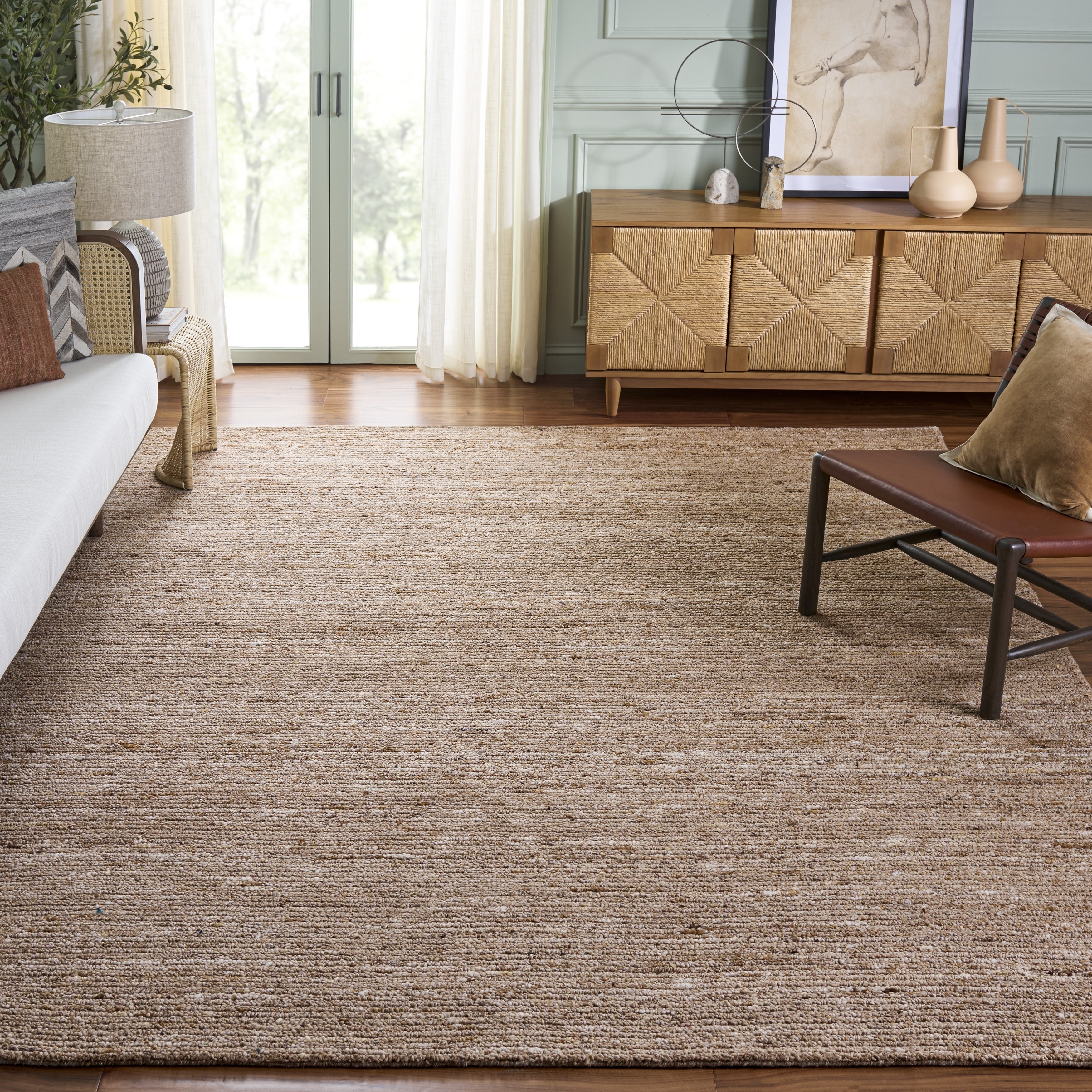 SAFAVIEH Handmade Earthly Treasure Ploumi Traditional Wool Rug