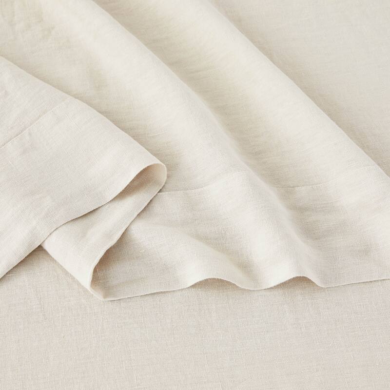Belgian Linen Collection Sheet Set (3 Color - Blue/ Natural/ White)