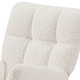 preview thumbnail 10 of 24, Rocking Chair Nursery Glider Chair High Back Rocking Armchair Upholstered Lounge Chair