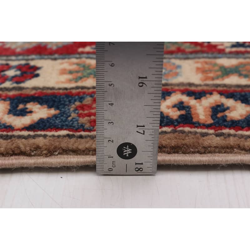 ECARPETGALLERY Hand-knotted Uzbek Ghazni Brown Wool Rug - 5'2 x 6'9