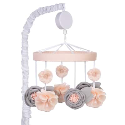 Blush Floral Musical Mobile