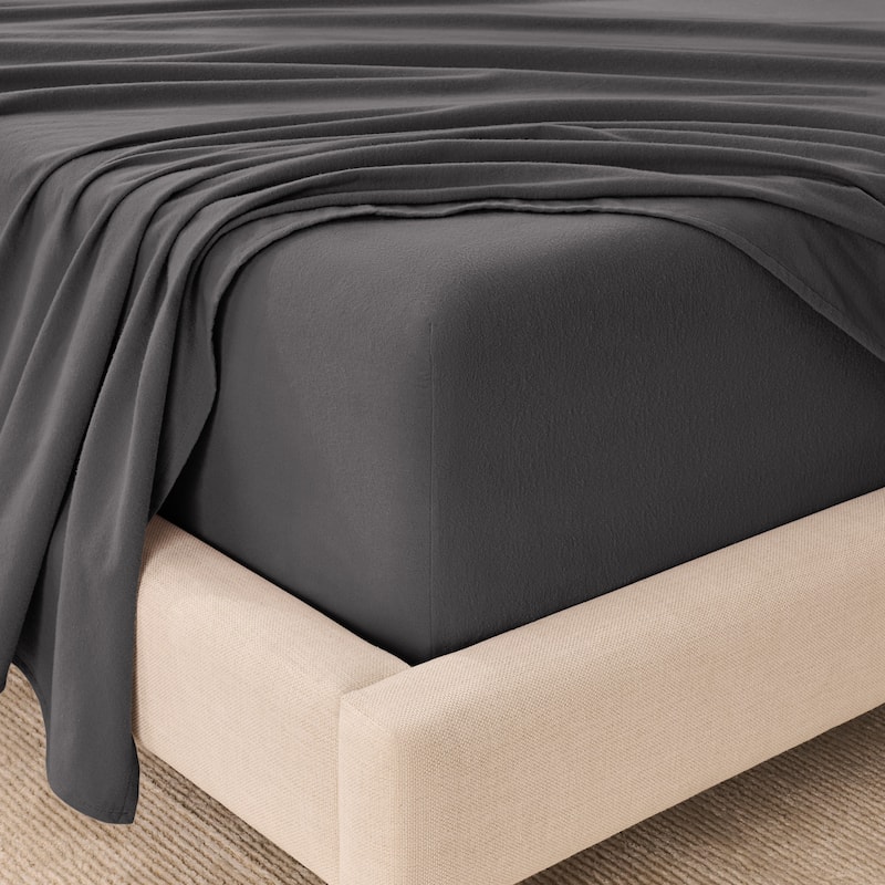 Bare Home Organic Cotton Flannel Sheet Set