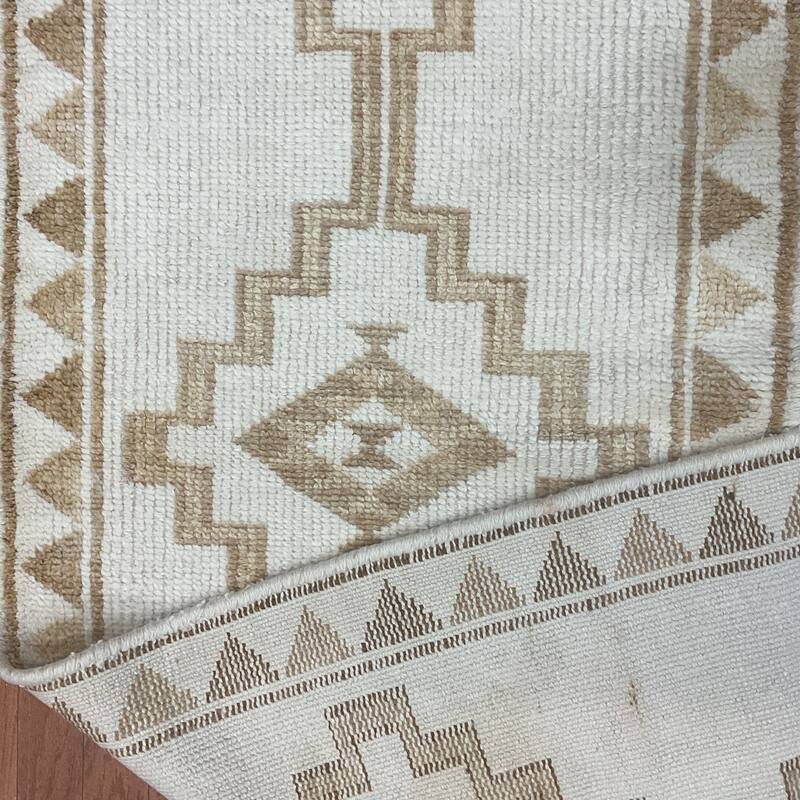 HERAT ORIENTAL Handmade Turkish Oushak Wool Runner - 2'10" x 10'8"