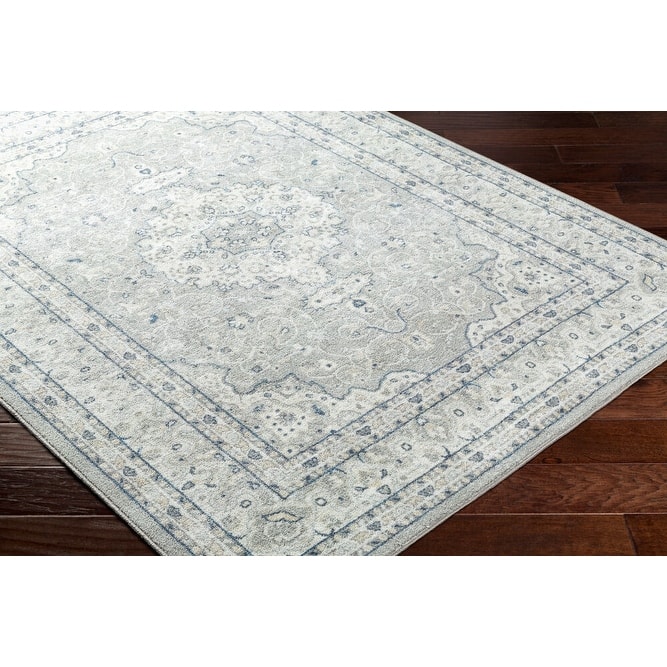 Livabliss Hera Medallion Washable Area Rug