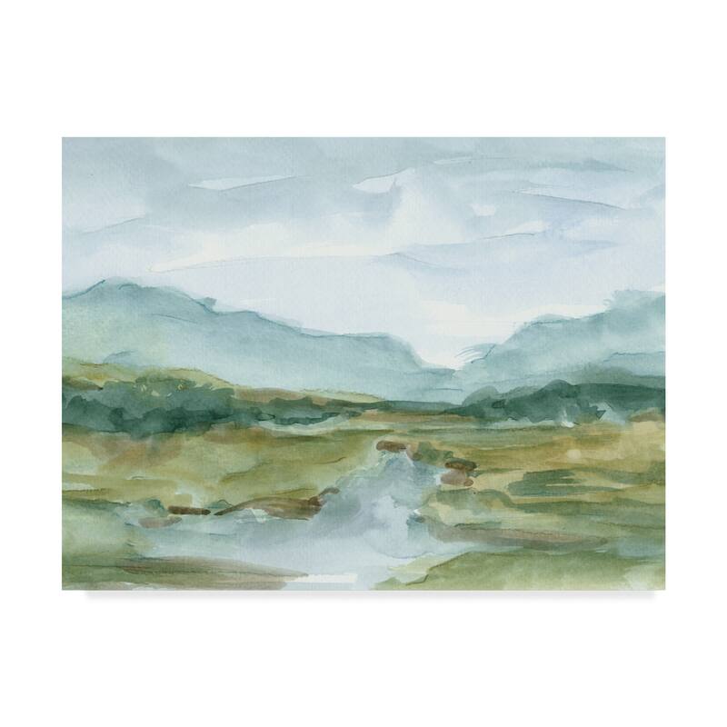 Ethan Harper 'Watercolor Sketchbook Iv' Canvas Art