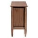 preview thumbnail 5 of 9, Alyssa Japandi Walnut Brown Wood 6-Drawer Dresser