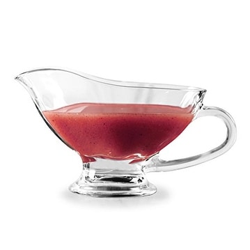 Palais Glassware Gourmet Saucy 10 Oz. Gravy Boat