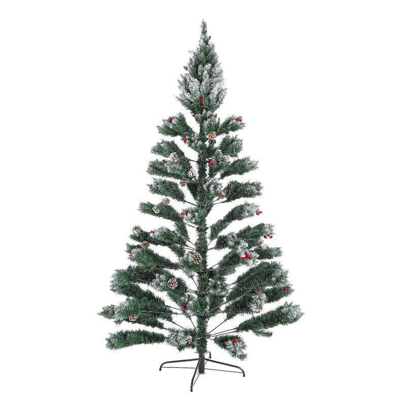 7.5ft Christmas Tree Artificial Full Xmas Trees with 200pcs LED 44.30