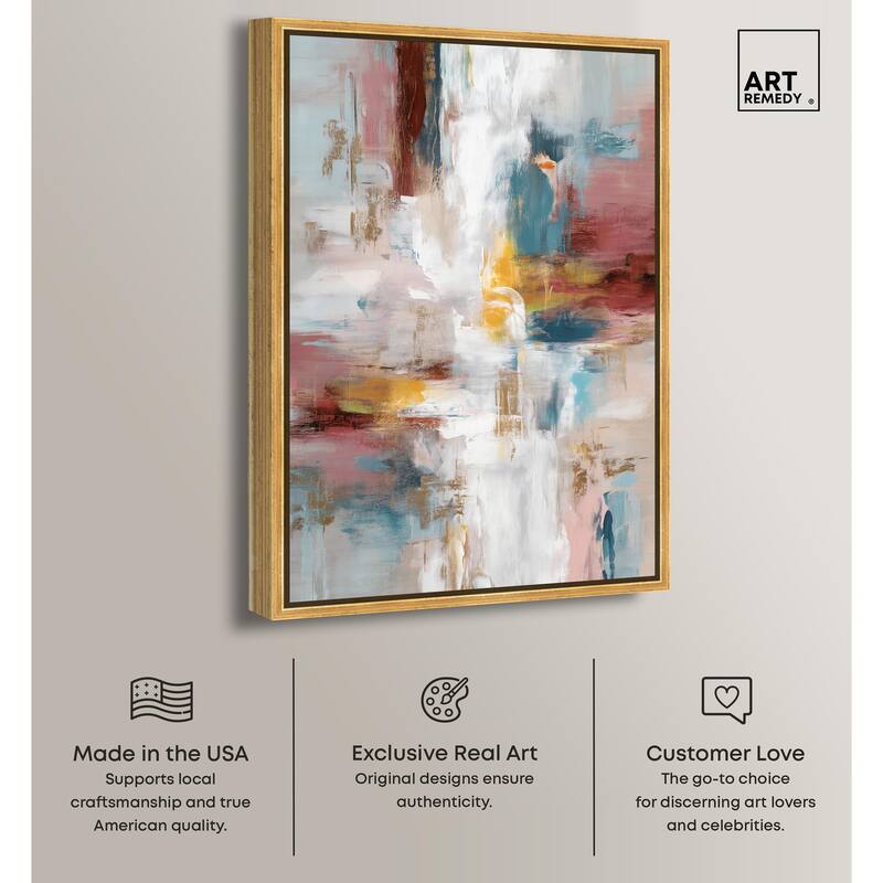 Warmth and cool III Canvas by Art Remedy