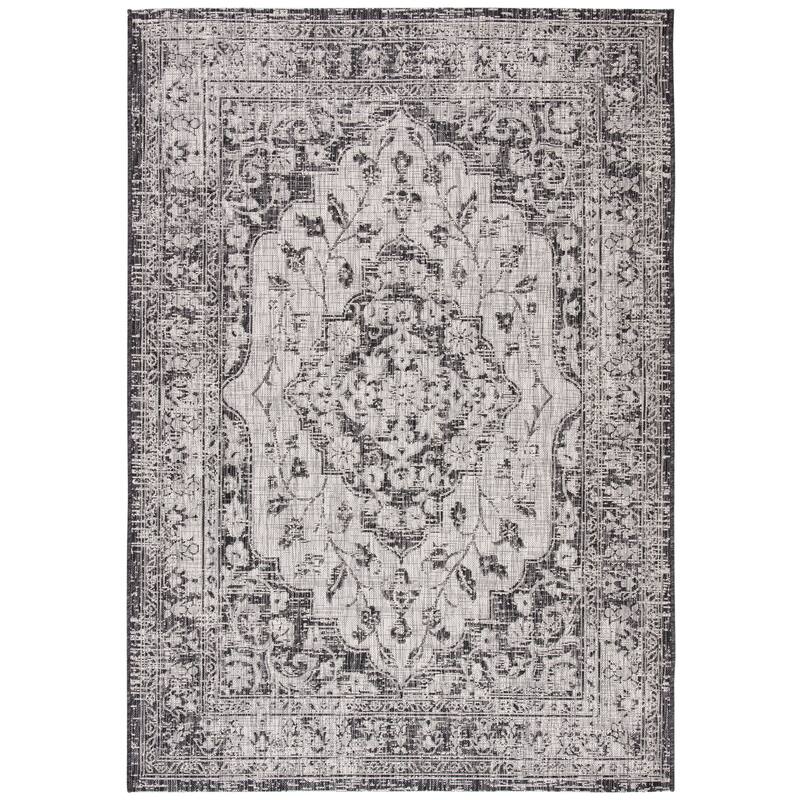 SAFAVIEH Courtyard Jyoti Indoor/ Outdoor Waterproof Patio Backyard Rug