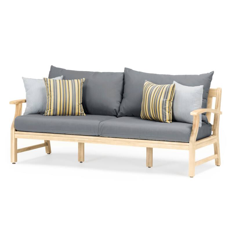 Kooper 4 Piece Sunbrella Outdoor Patio Sofa & Club Chair Set