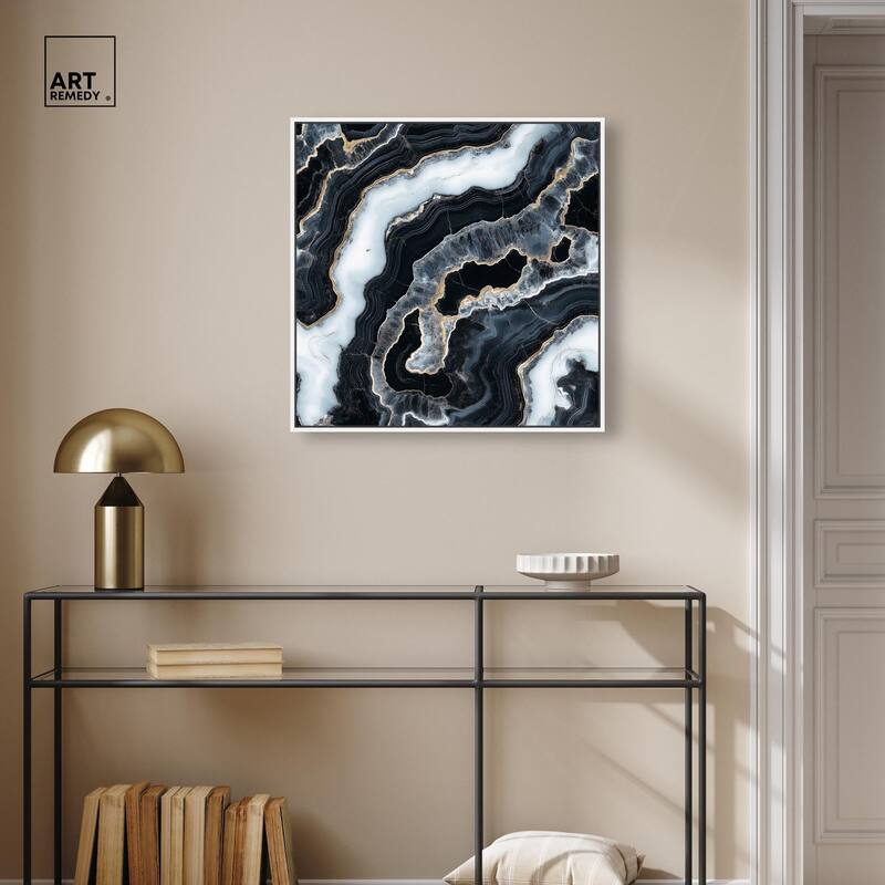 Aureate Ash Canvas by Art Remedy
