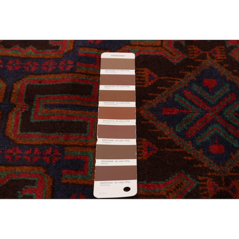 Teimani Brown Rug 3'7" x 6'4" - 3'7 x 6'4