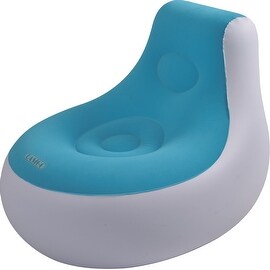 Shop 36.5" White and Blue Inflatable Indoor/Outdoor ...