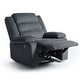 preview thumbnail 34 of 101, Overstuffed Cotton Corduroy Manual Pushback Recliner with Wide Armrest