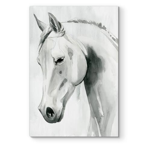 Horse Whisper I -Premium Gallery Wrapped Canvas
