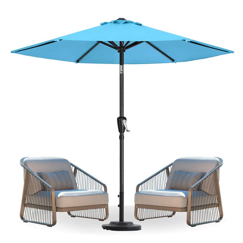 ABCCANOPY 7.5FT Patio Umbrella with Push Button Tilt