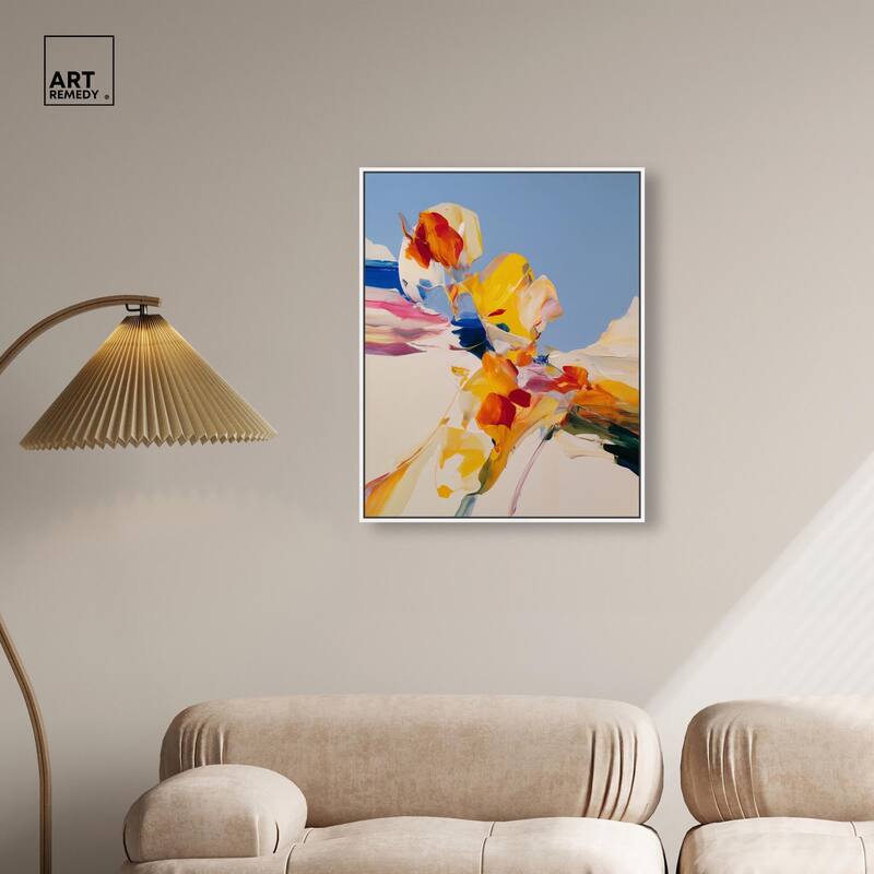 Flippant Bloom II Canvas by Art Remedy