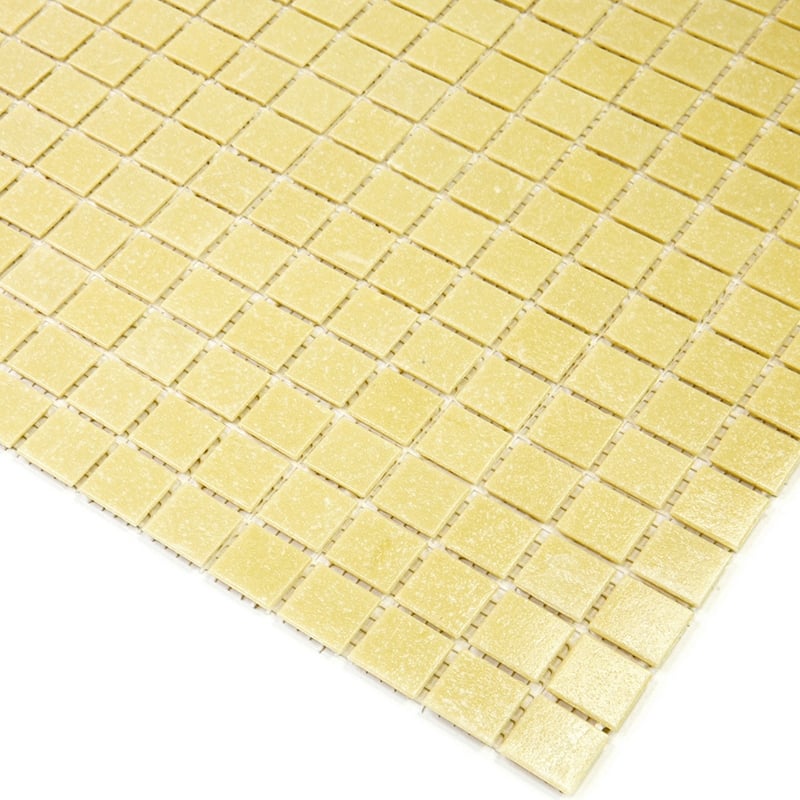 Apollo tile 12" x 12" Dune Glossy Cream Beige Glass Tile (20 sq ft/case) - 20 Pack