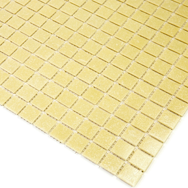 Apollo tile 12" x 12" Dune Glossy Cream Beige Glass Tile (20 sq ft/case) - 20 Pack