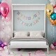 preview thumbnail 1 of 8, Twin Loft Bed Frame with Built-in Desk and Double Storage Drawers,Gray Gray - Twin