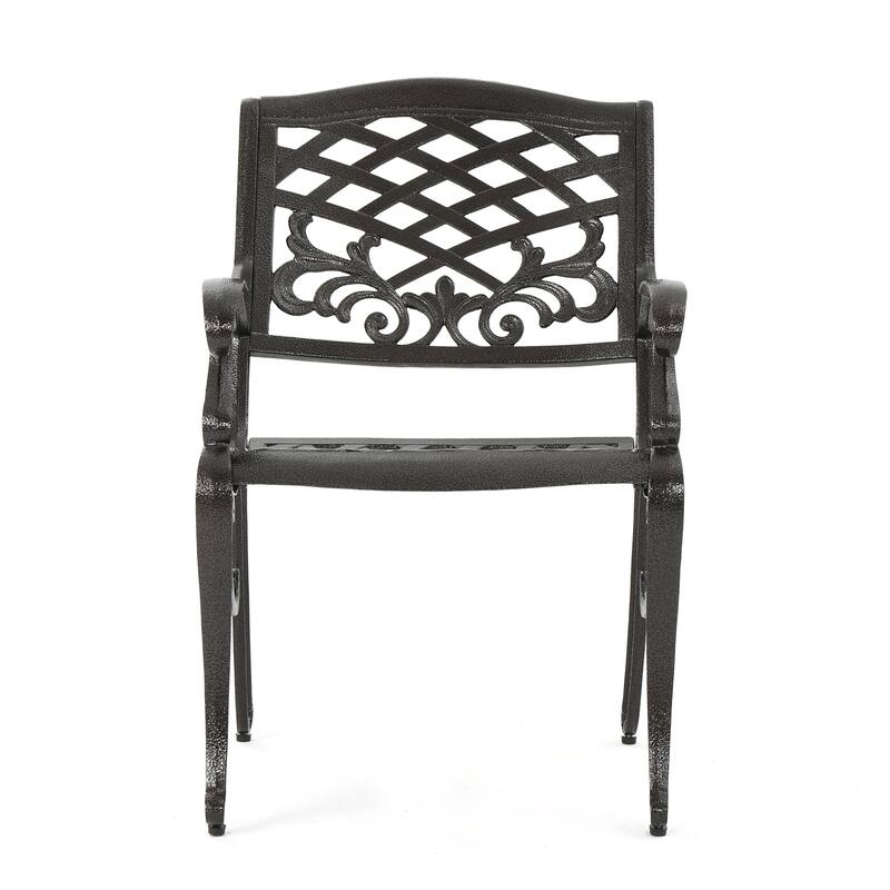 Sarasota Aluminum Outdoor Chair by Christopher Knight Home (Set of 2)